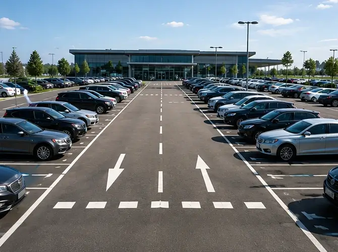 aussenparkplatz - Ferien-Parken Stuttgart